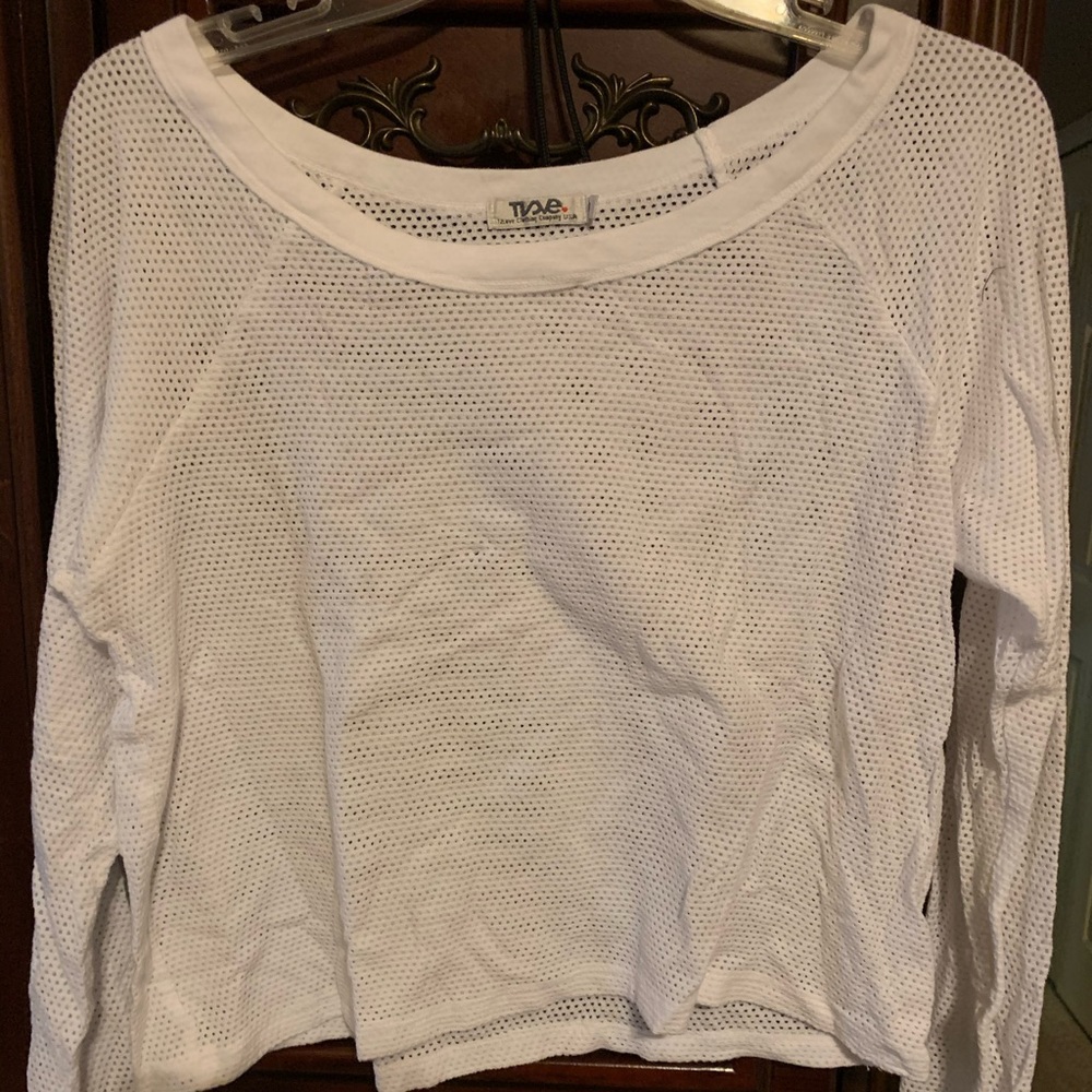 T2love fish net shirt